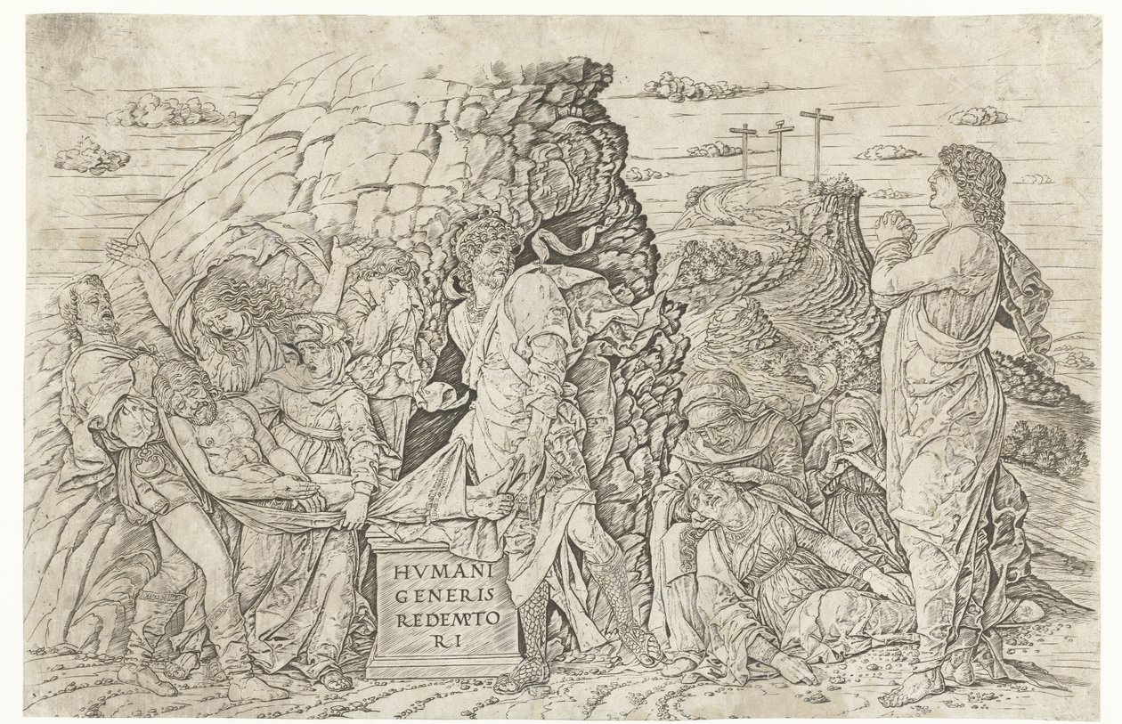 Graflegging van Christus door Andrea Mantegna