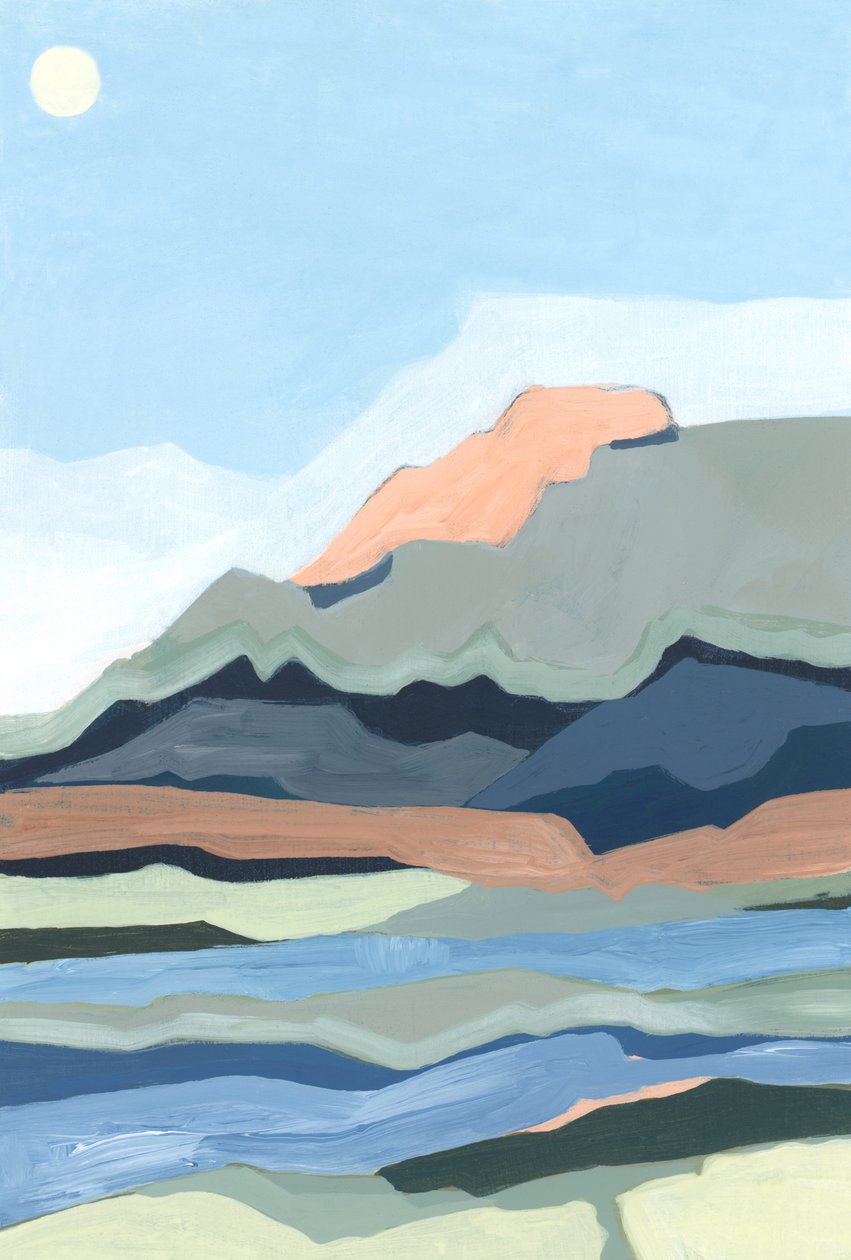 Berglandschap door Andrea Mejia