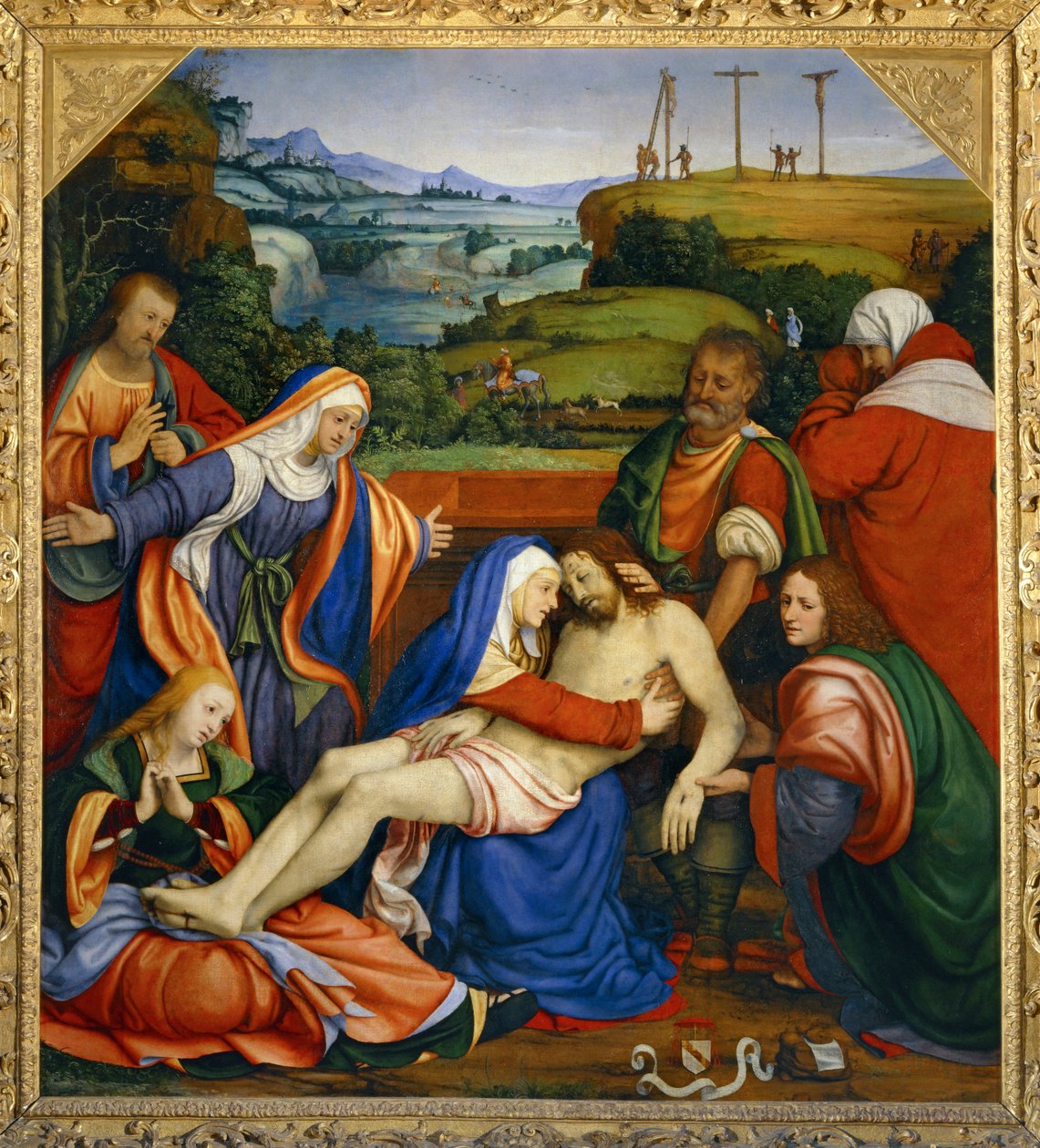 Pieta ... door Andrea Solario