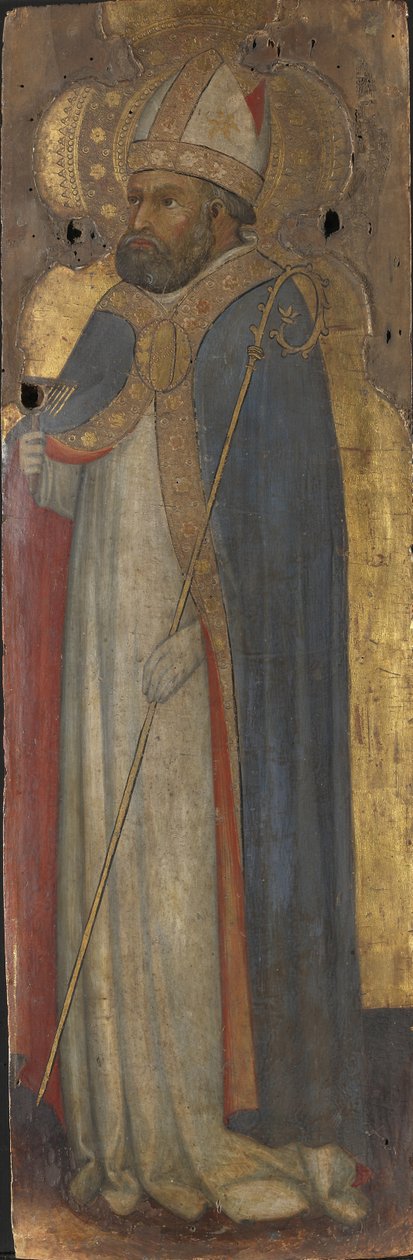 Sint Blasius, ca. 1400 door Andrea di Bartolo