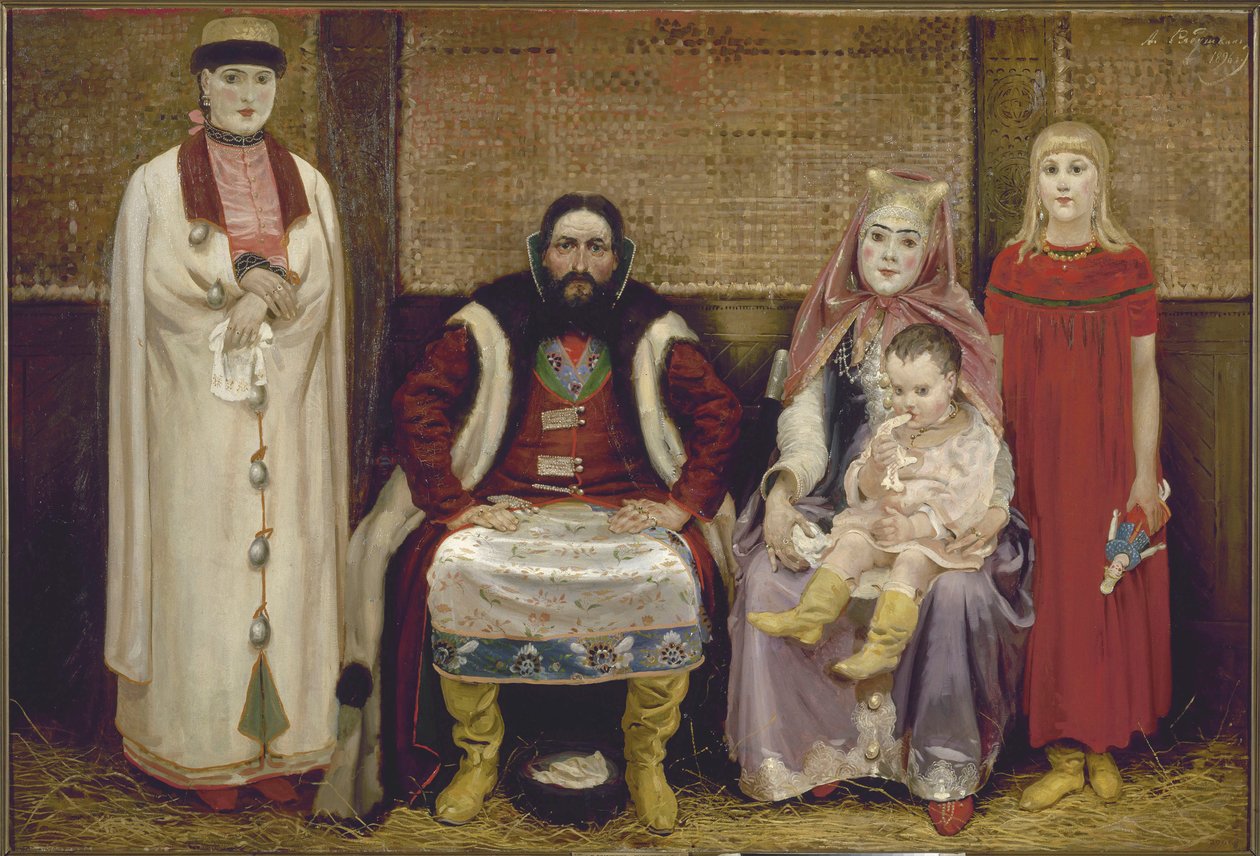 Stanichnaya sloboda, Borisoglebsk Uezd, Tambov gubernia, Rusland door Andrei Petrovich Ryabushkin