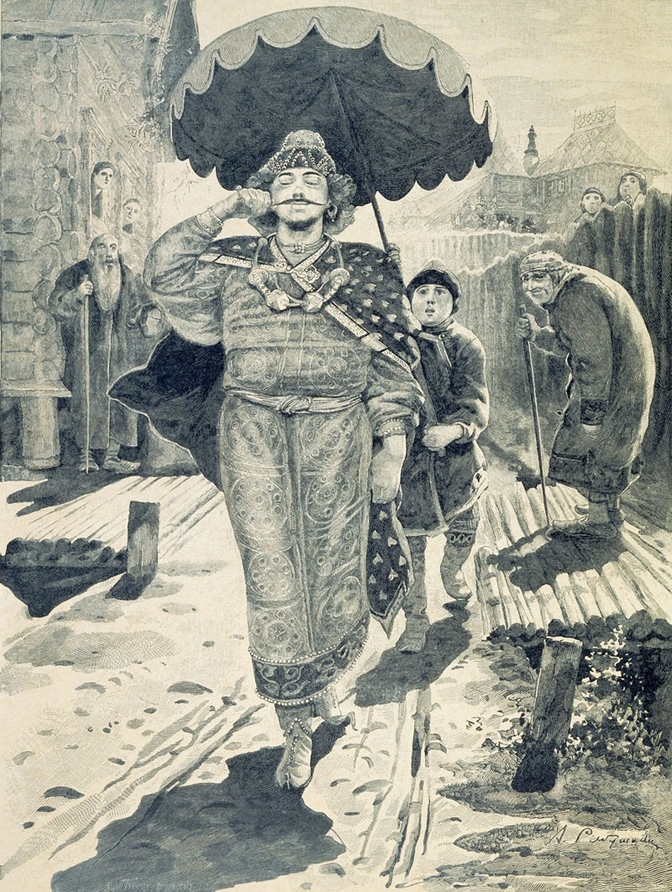Churila Plyonkovich, 1895 door Andrei Petrovich Ryabushkin
