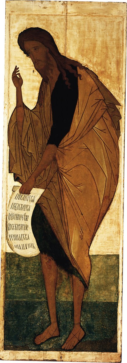 Sint Jan de Doper door Andrei Rublev