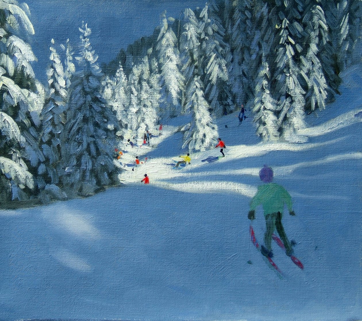 Verse Sneeuw, Morzine, Frankrijk door Andrew Macara