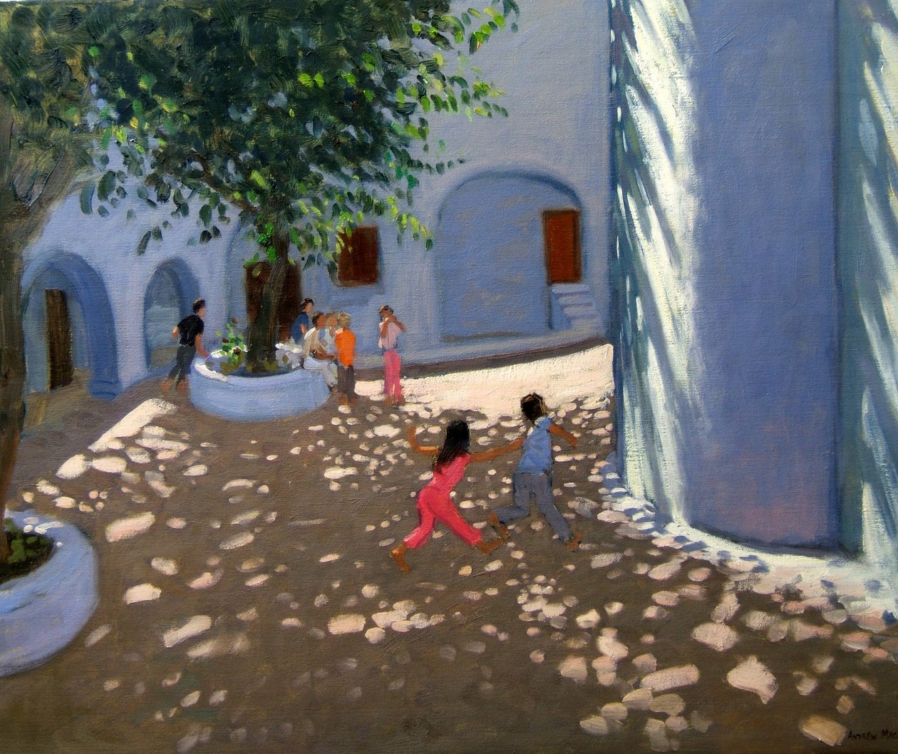 Mykonos klooster door Andrew Macara