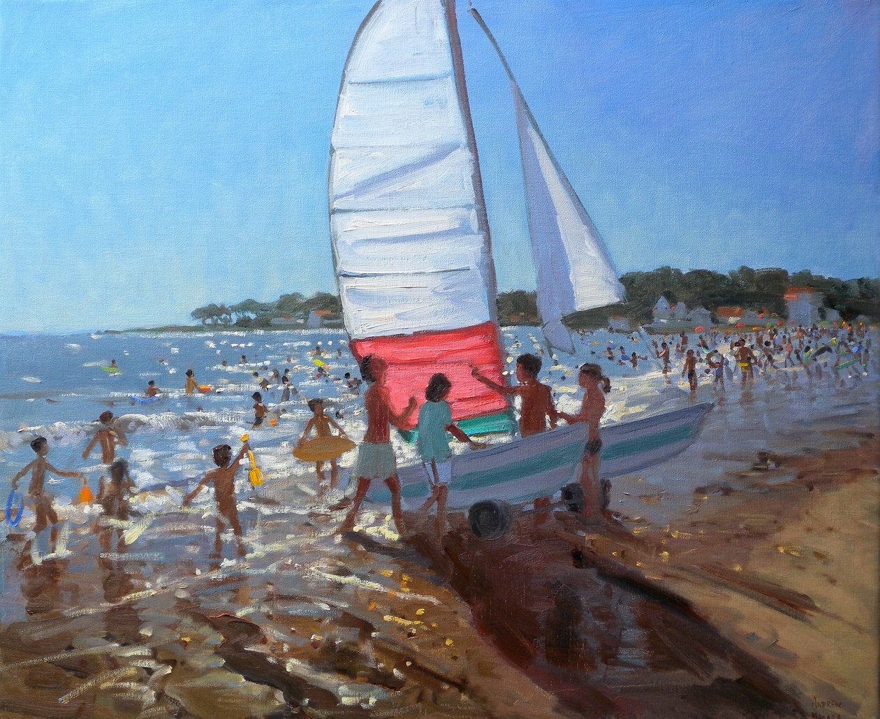 Zeilboot, Palais Sur Mer, 2008 door Andrew Macara