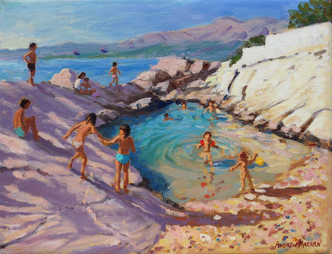Zeezwembad, Kroatië door Andrew Macara