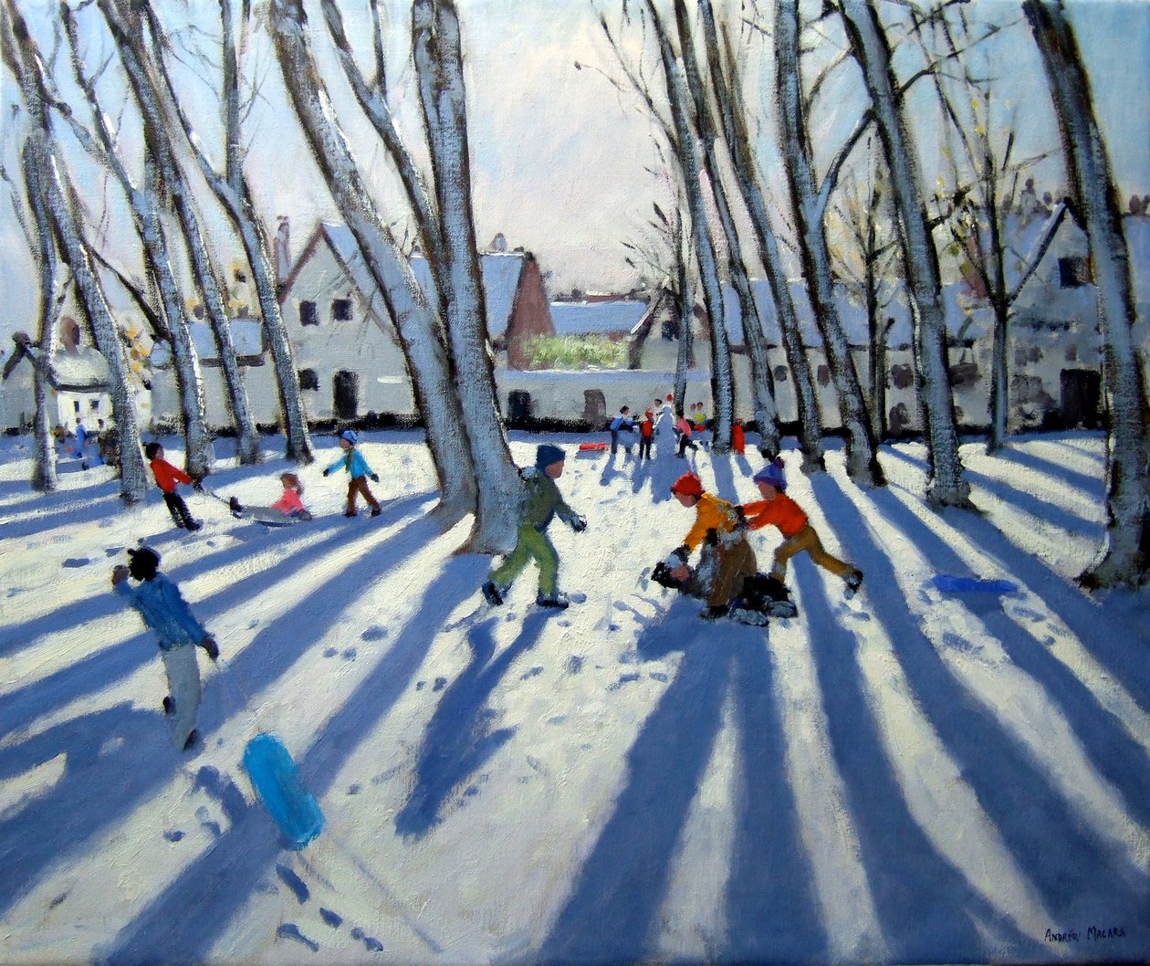 Het Begijnhof, Brugge, 2005 door Andrew Macara