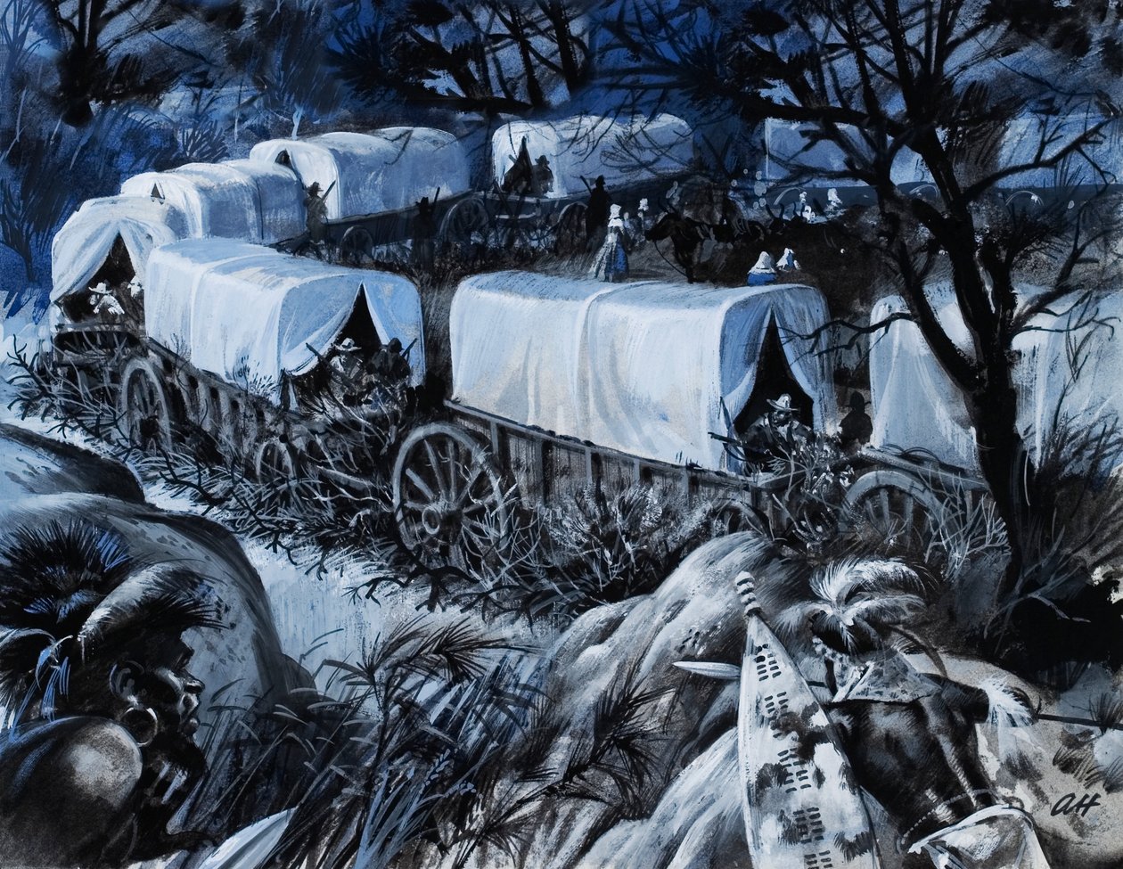 De Grote Trek door Andrew Howat