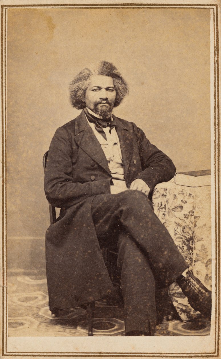 Frederick Douglass,1863 (foto) door Andrew & Ives