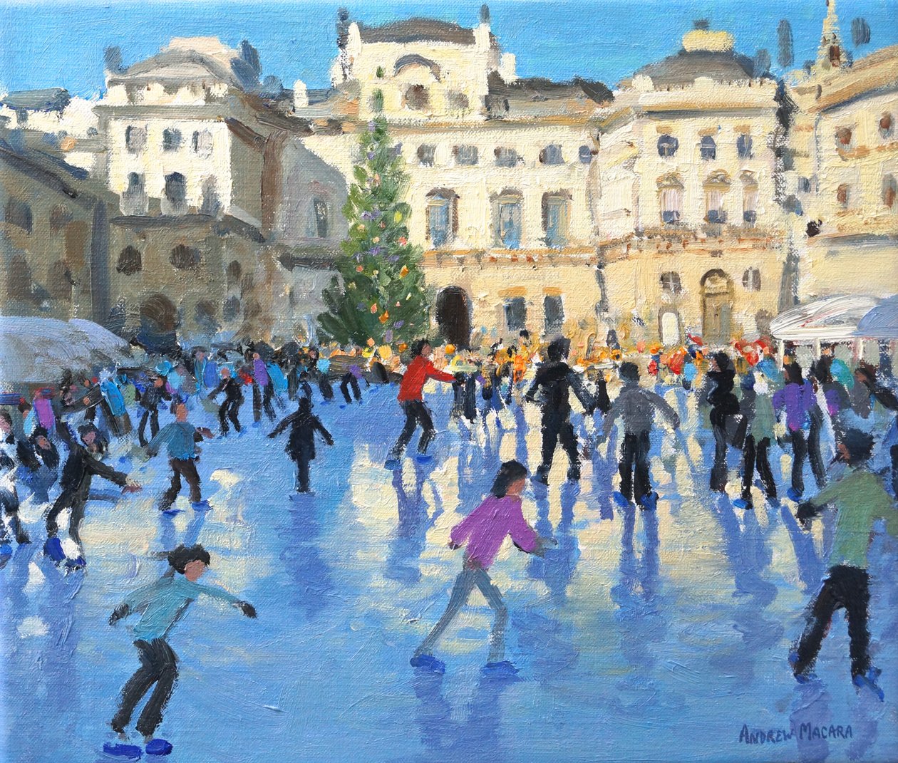 Kerstmis, Somerset House, 2013 door Andrew Macara