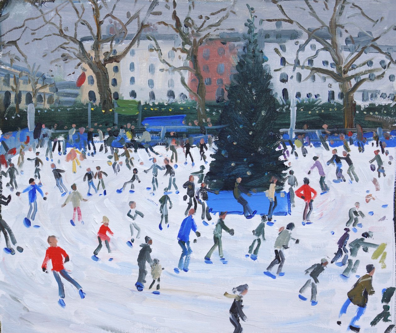 Schaatsen, Natuurhistorisch Museum, 2012 door Andrew Macara