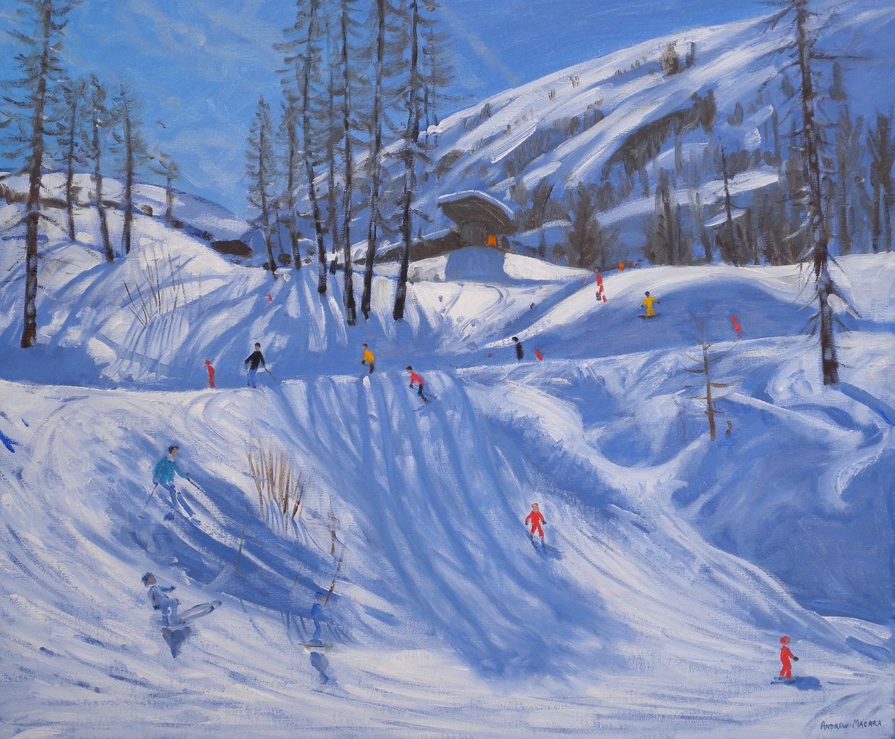 Skistation, Tignes, 2009 door Andrew Macara