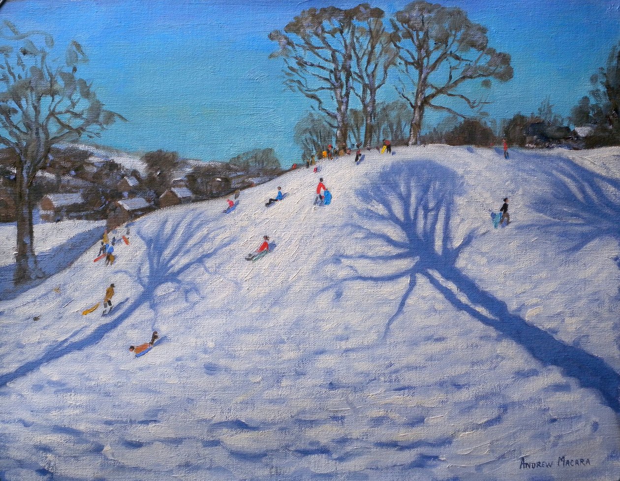 Twee Boomschaduwen, Bolehill, Wirksworth door Andrew Macara
