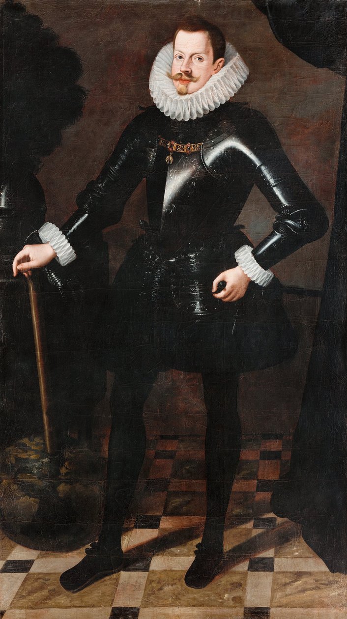 Filips III van Spanje (1578 - 1621) door Andres Lopez Polanco