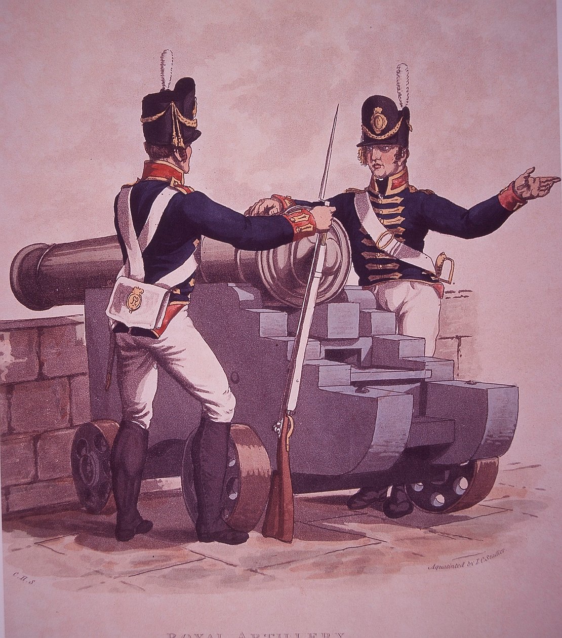 Artillerie door Thomas Kelly