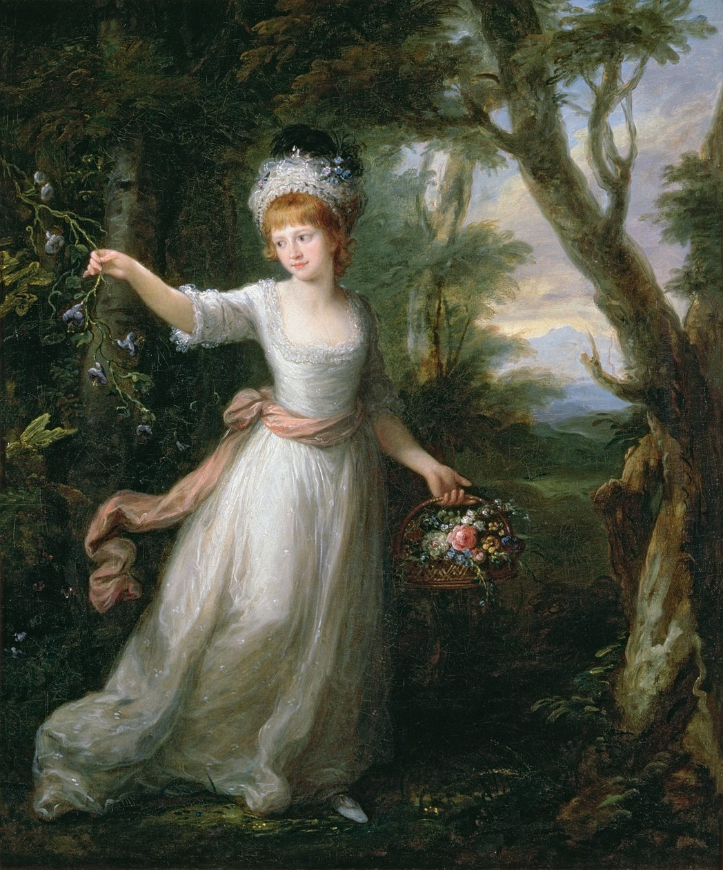Portret van Henrietta Laura Pulteney (1766-1808) door Angelica Kauffmann