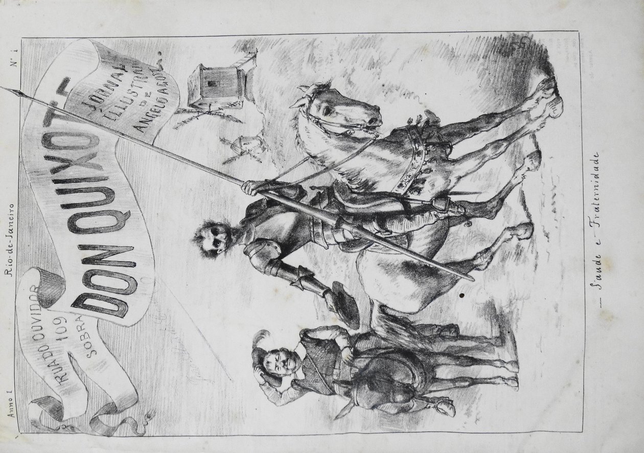Don Quichot door Angelo Agostini