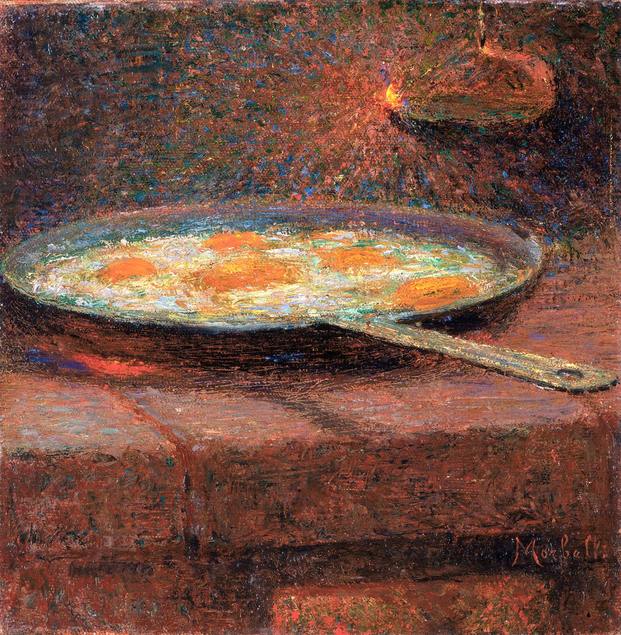 Stilleven door Angelo Morbelli