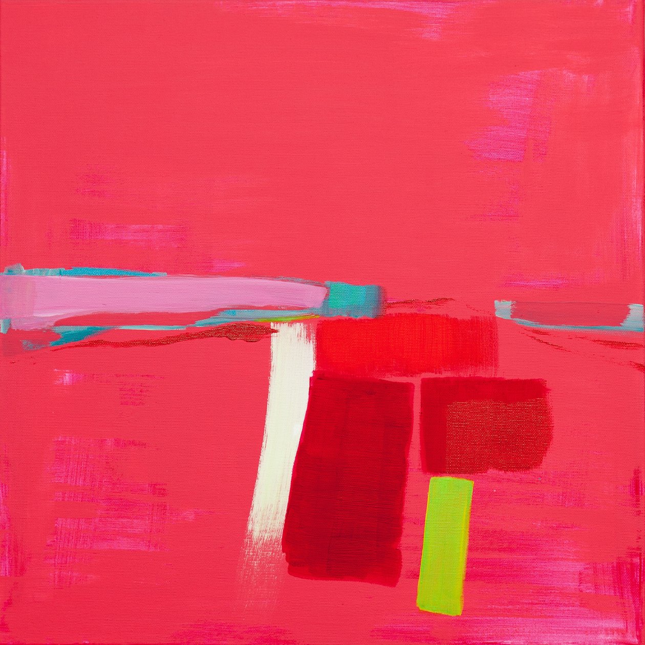Roze Landschap, 2014 door Angie Kenber