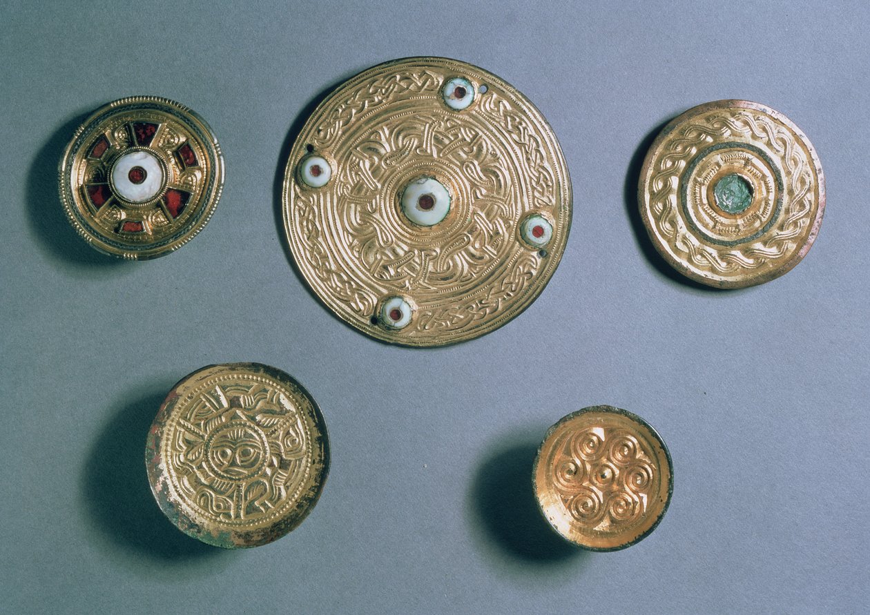 Juweel Schijf Hangers, Angelsaksisch door Anglo Saxon