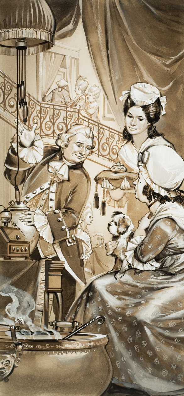 Graaf Cagliostro (gouache op papier) door Angus McBride