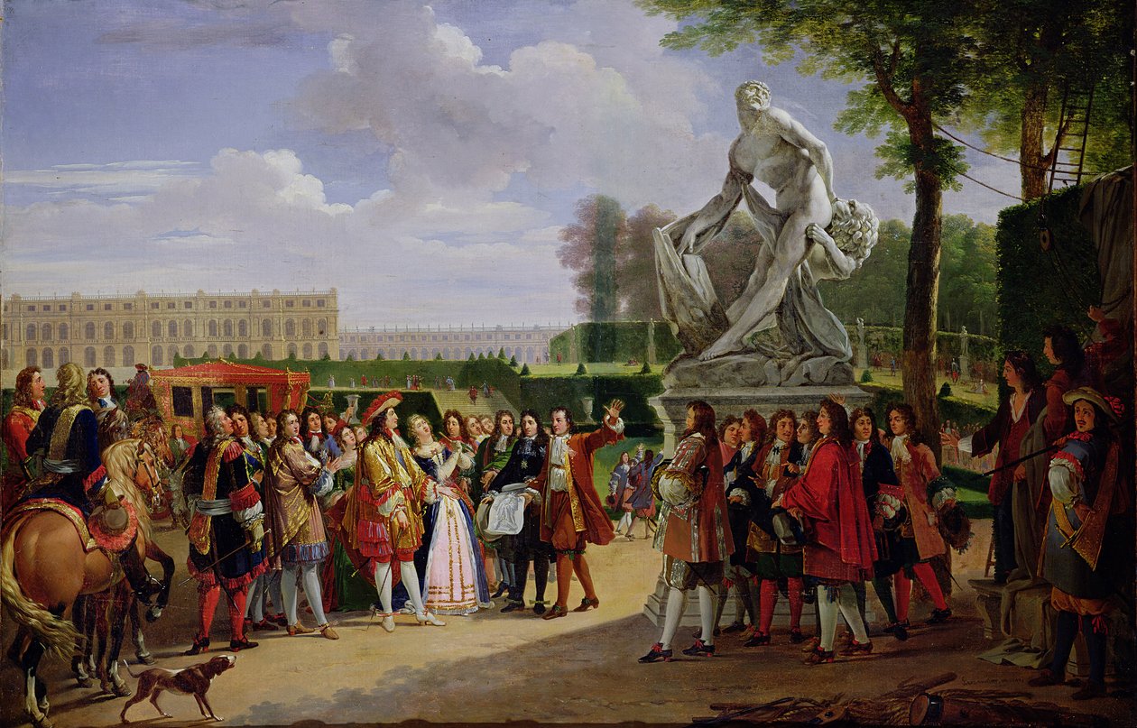Lodewijk XIV (1638-1715) wijdt Puget