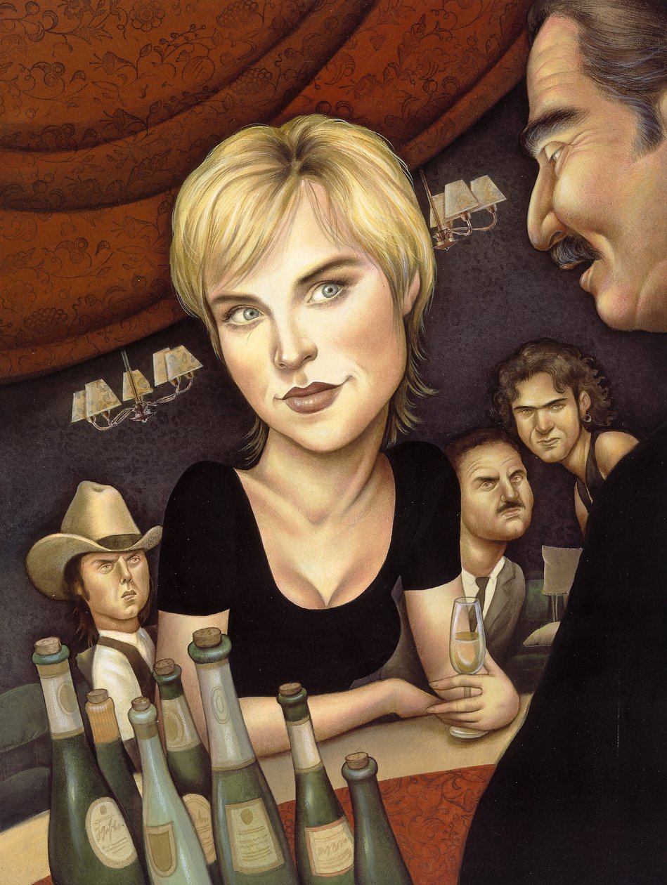Sharon Stone door Anita Kunz