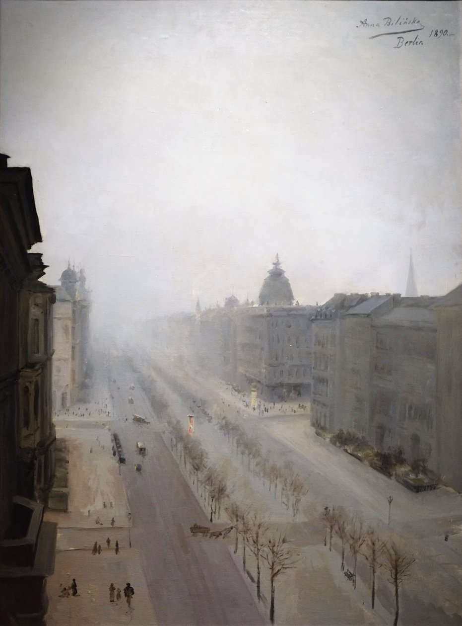 Unter den Linden in Berlijn door Anna Bilińska Bohdanowicz