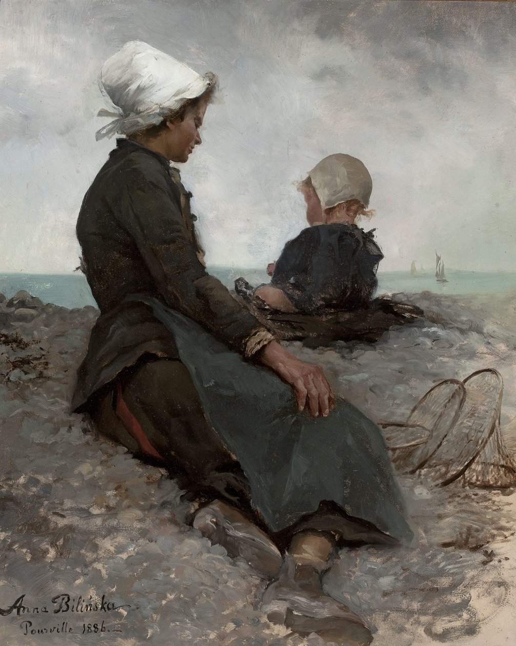 Aan de kust door Anna Bilińska Bohdanowicz