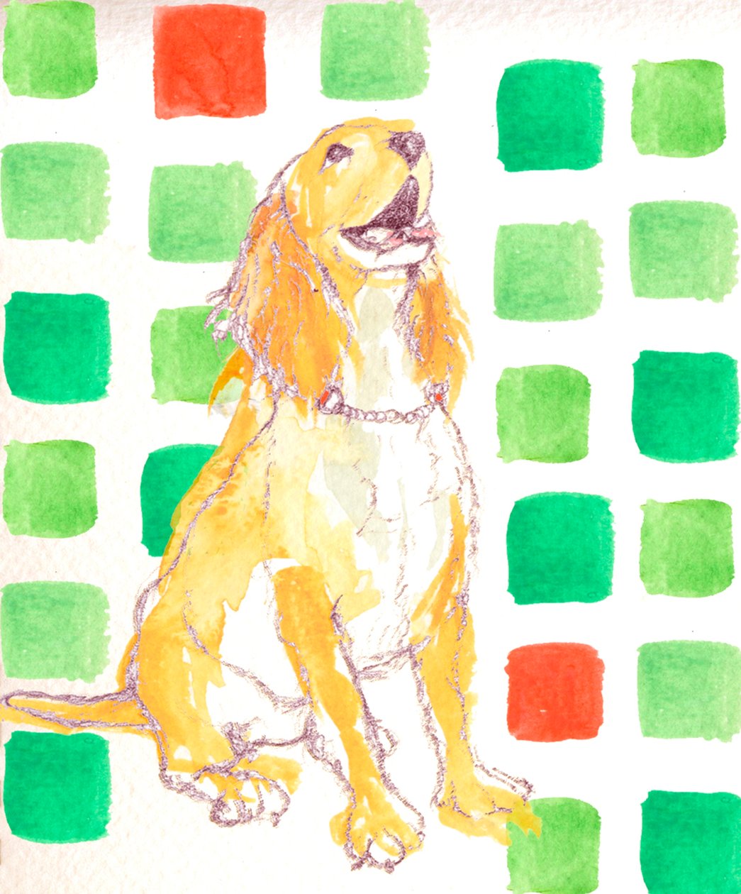 Hondje door Anna Platts