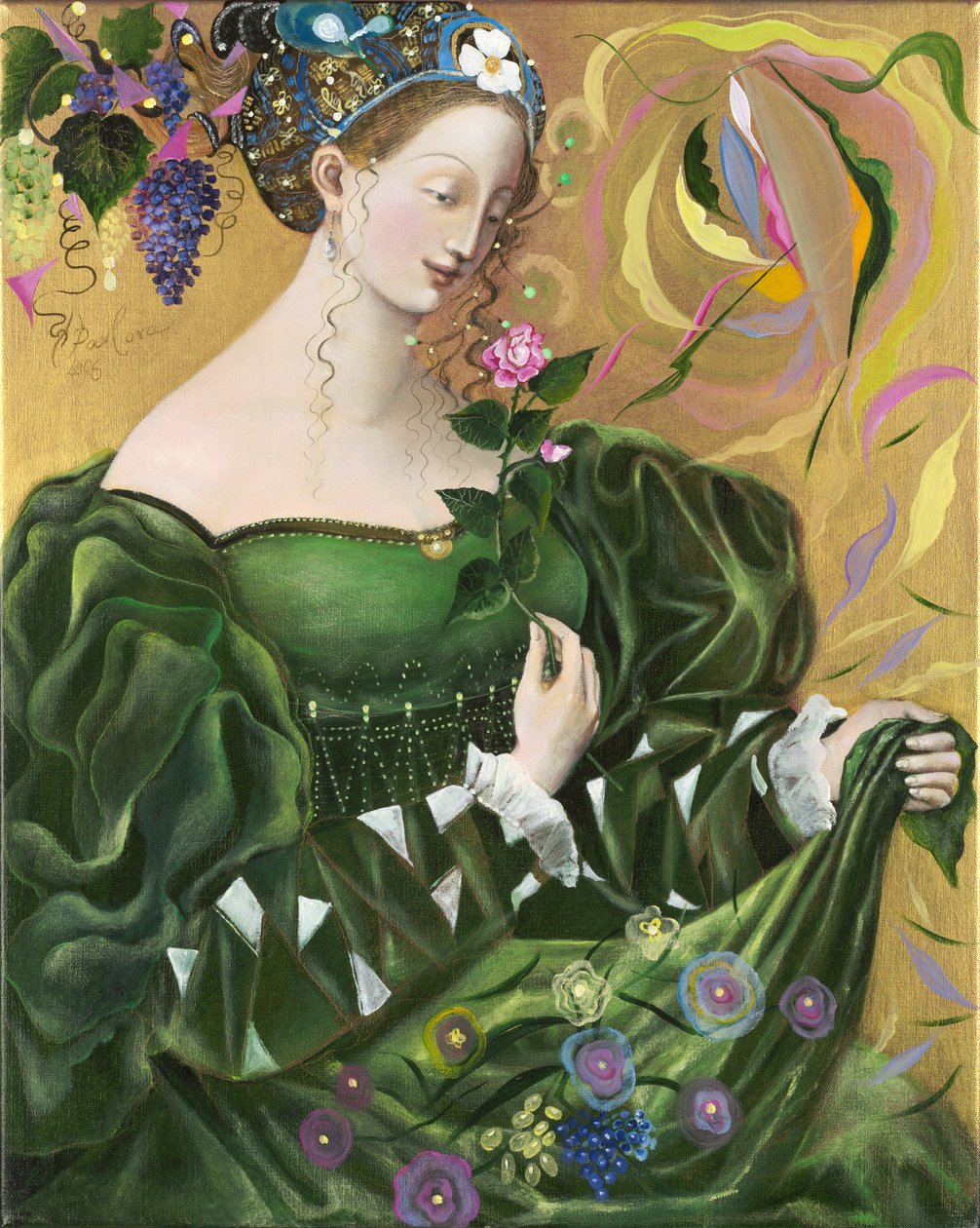 Maagd, 2006 (olieverf op Belgisch linnen) door Annael Anelia Pavlova