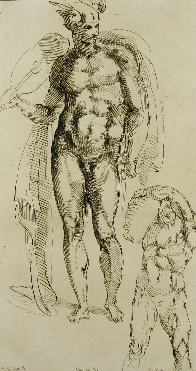 Mercurius door Anne Claude Philippe de Caylus