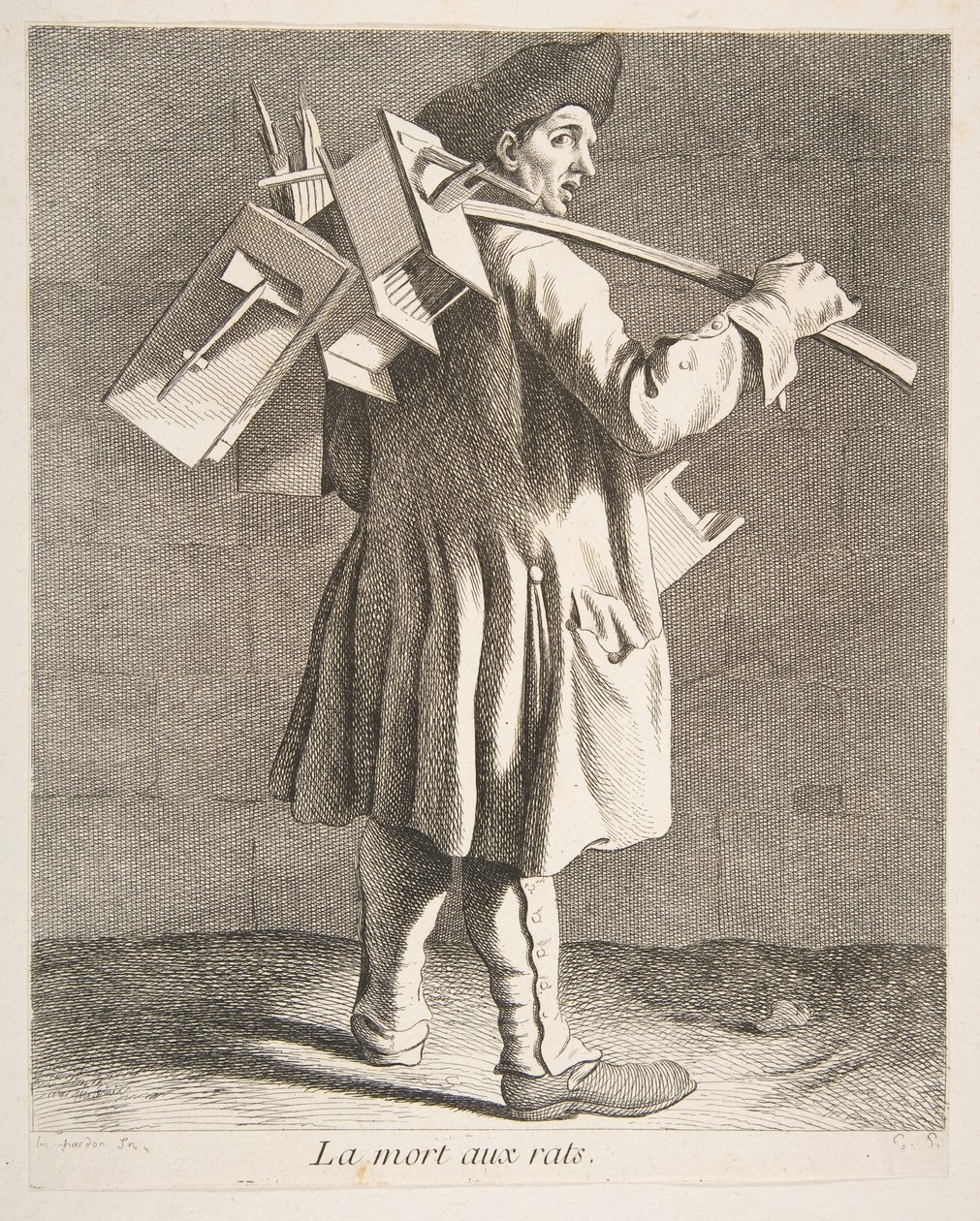 De rattenvanger, 1746 door Anne Claude Philippe de Caylus