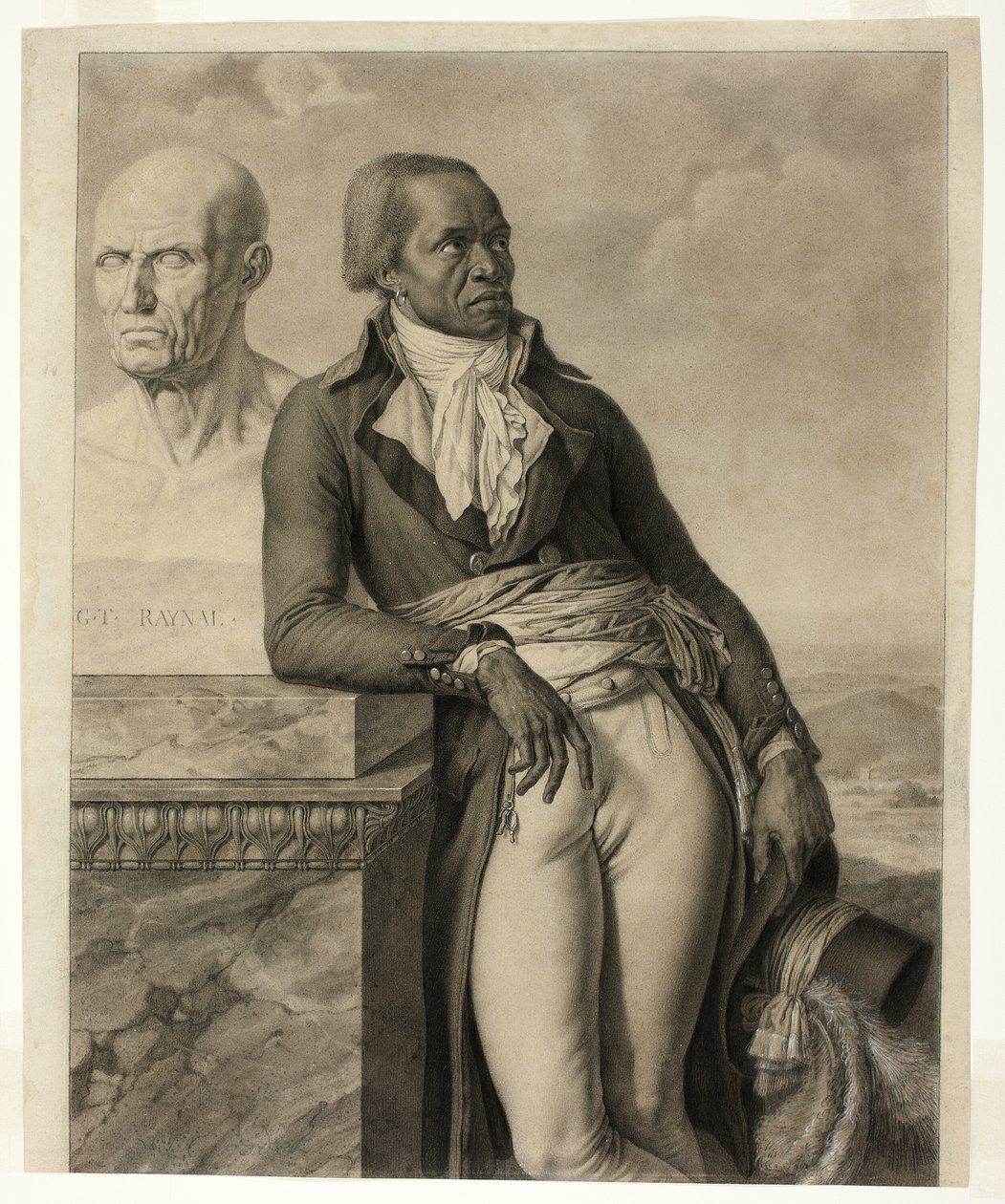 Jean-Baptiste Belley door Anne Louis Girodet de Roussy Trioson