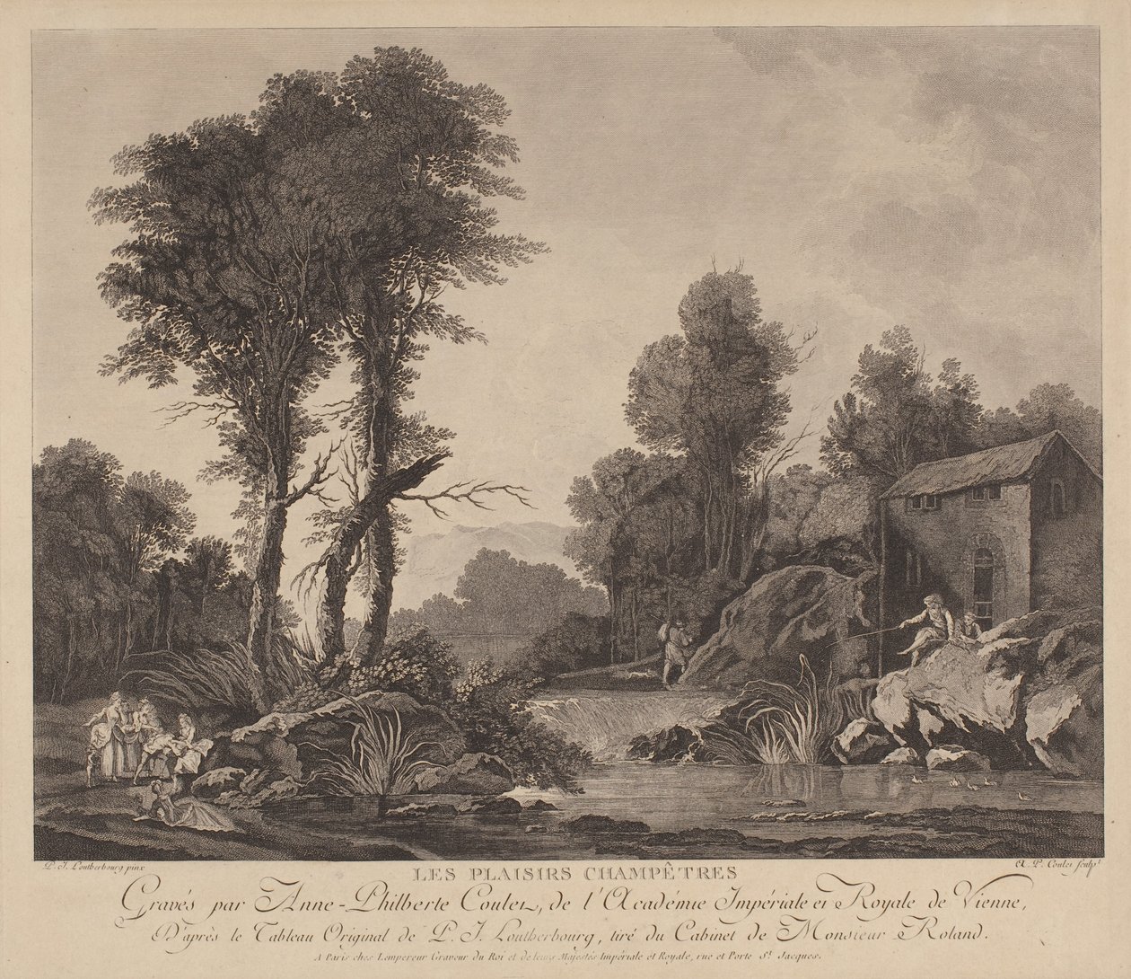 Les Plaisirs Champêtres door Anne Philiberte Coulet