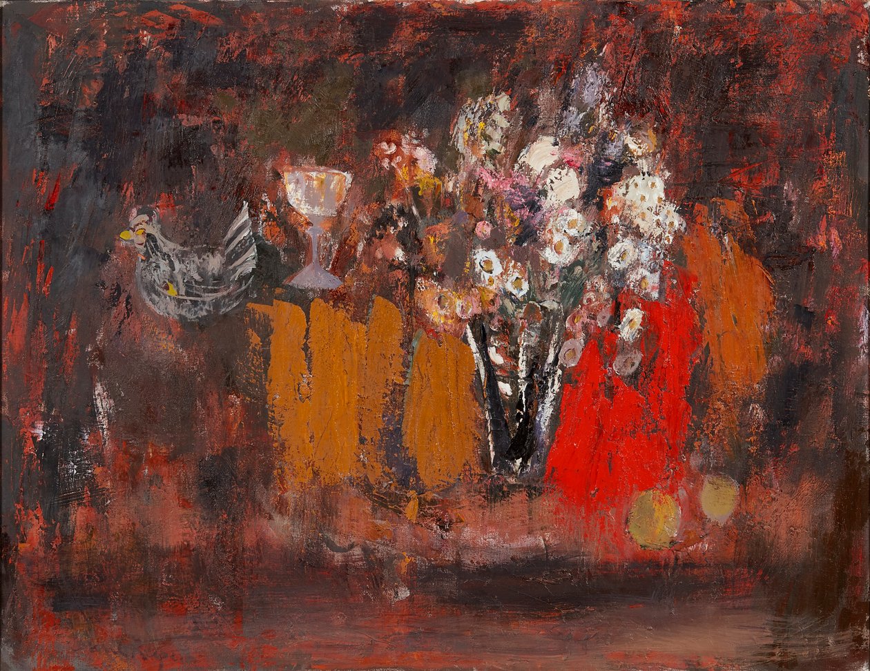 Gedroogde bloemen door Anne Redpath