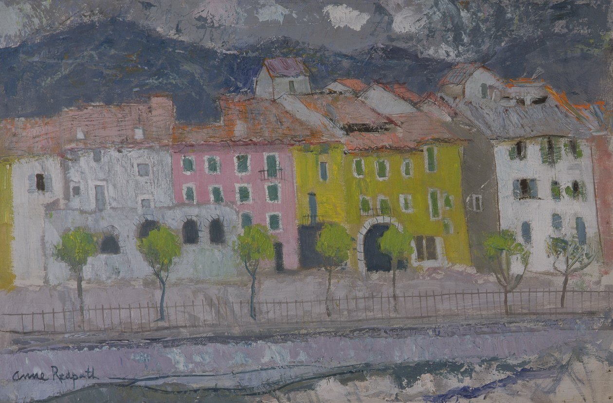 Sospel, Alpes Maritime door Anne Redpath