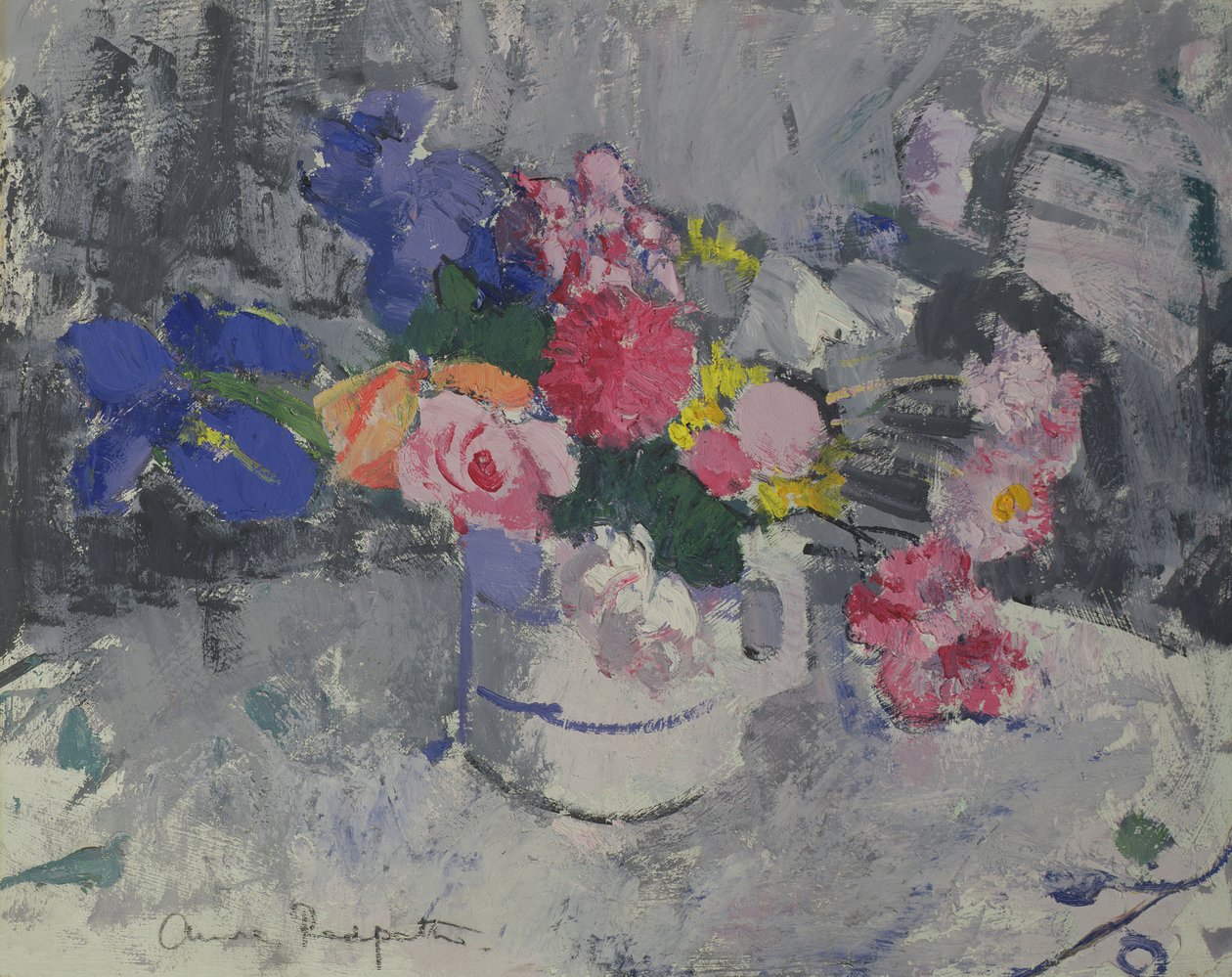Zomerbloemen door Anne Redpath