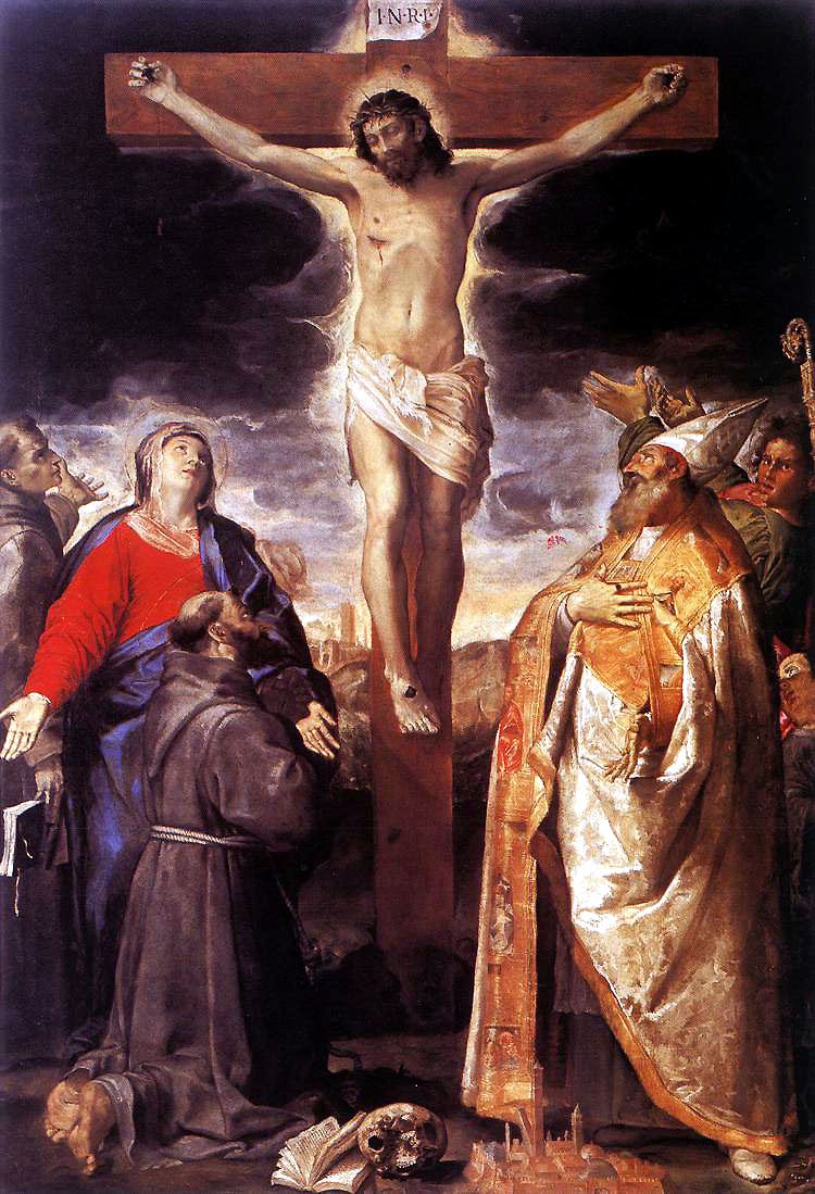 Kruisiging door Annibale Carracci