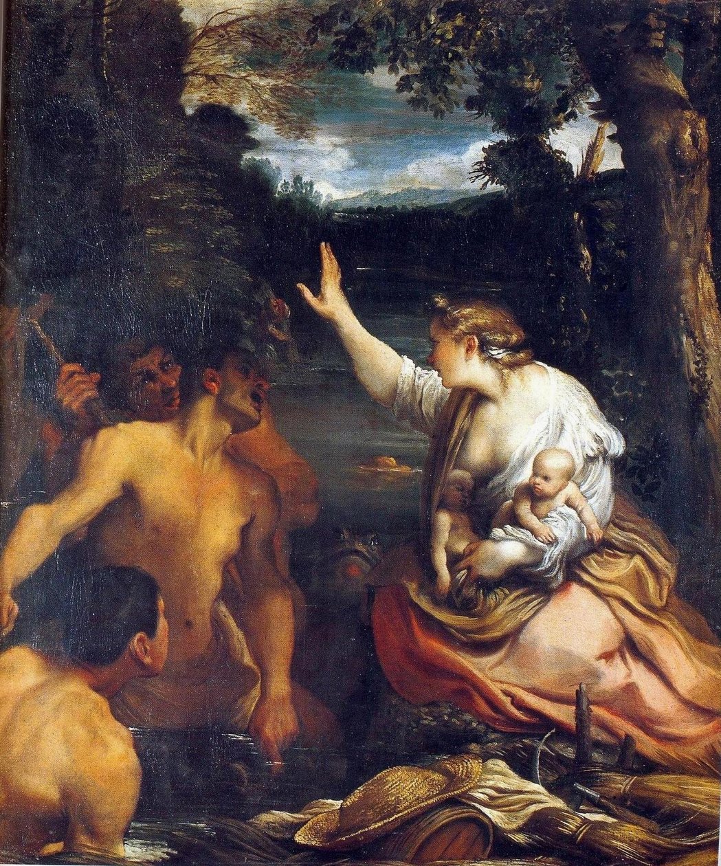 Latona door Annibale Carracci