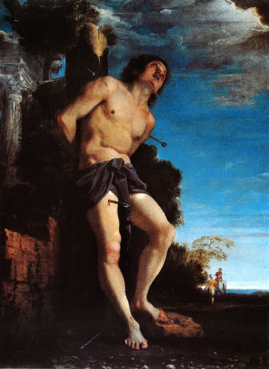 Sint Sebastiaan door Annibale Carracci