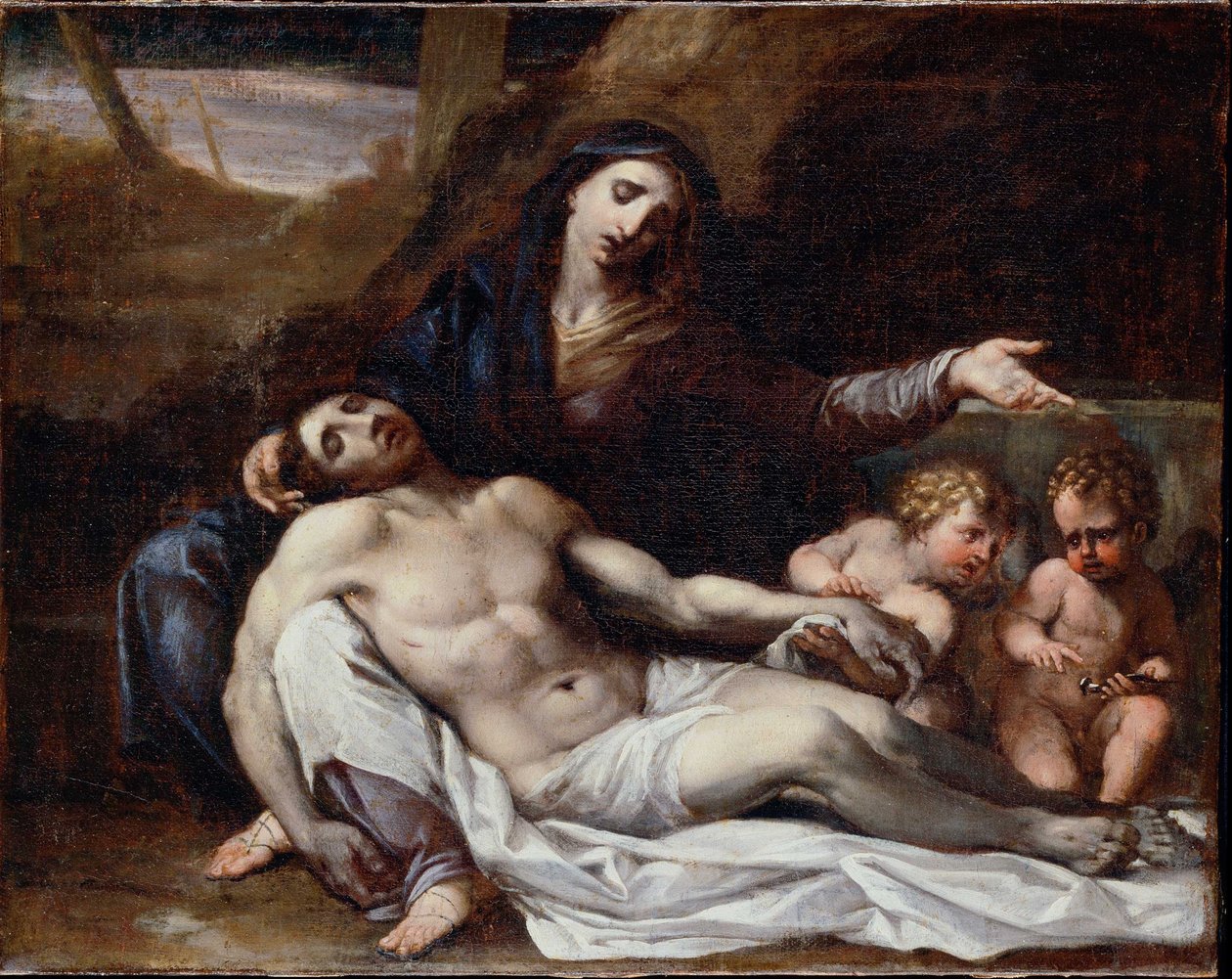 Pietà door Annibale Carracci