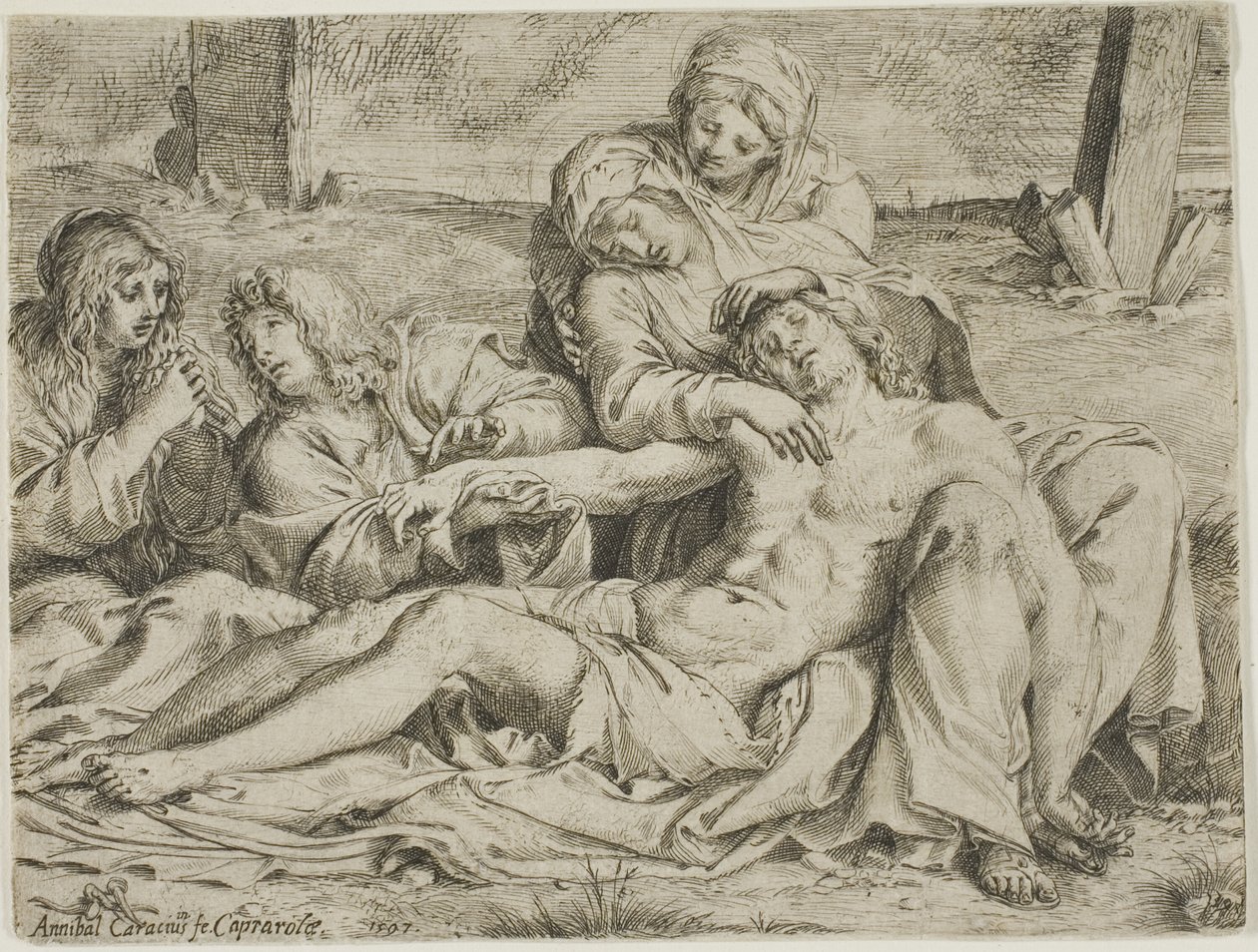 Christus van Caprarola door Annibale Carracci