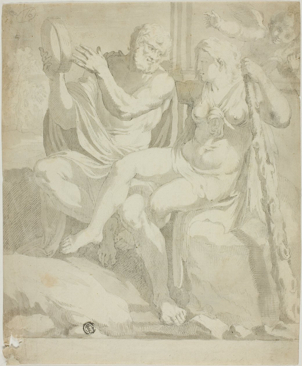 Hercules en Iole door Annibale Carracci