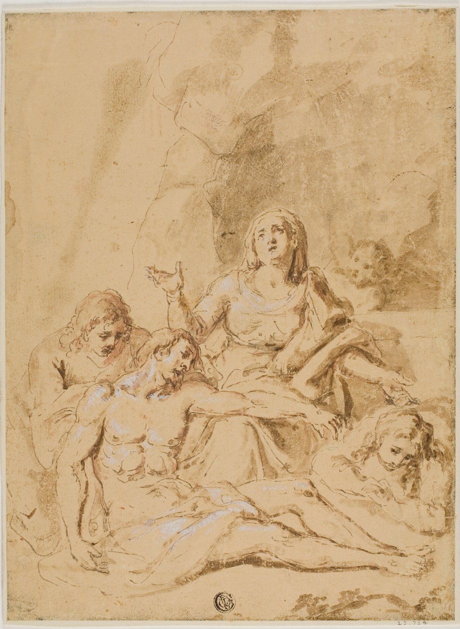 Pieta door Annibale Carracci