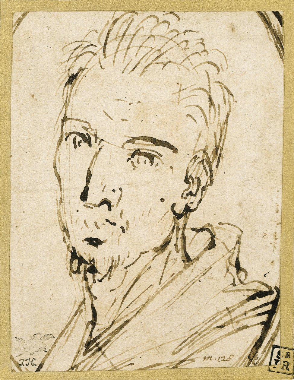Zelfportret door Annibale Carracci