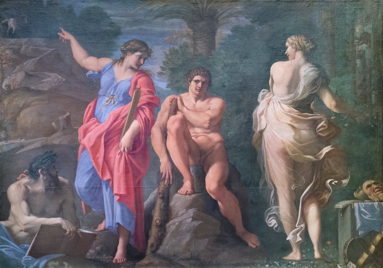 De keuze van Hercules door Annibale Carracci