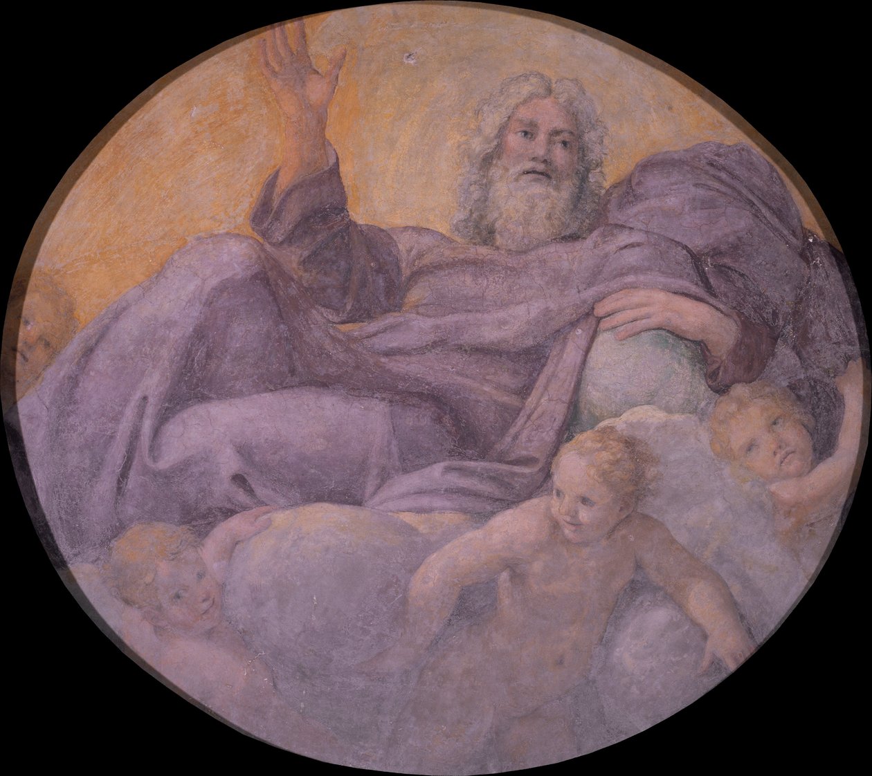 De eeuwige Vader, 1604-1607 door Annibale Carracci