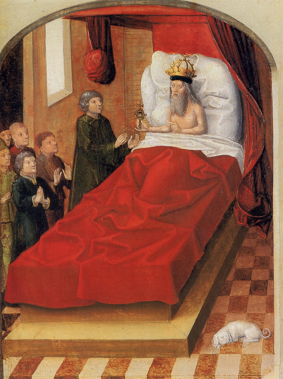 Heilig-Bloed-Tafel Weingarten 1489 door Anonymous